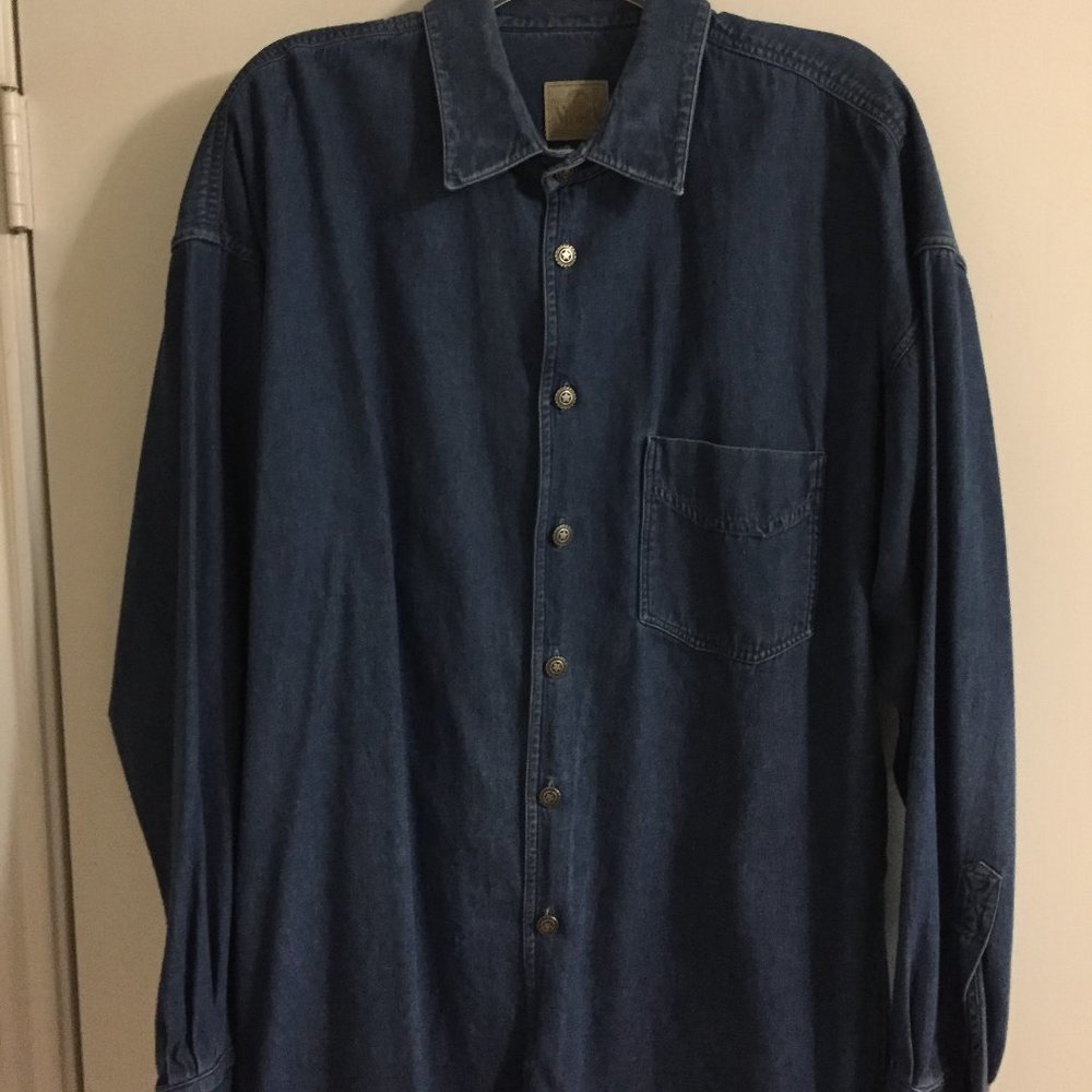 Stubbs Blue Denim Shirt (XL)